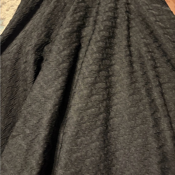 American Rag Black Textured Fit & Flare Sleeveless Dress S - Picture 4 of 4